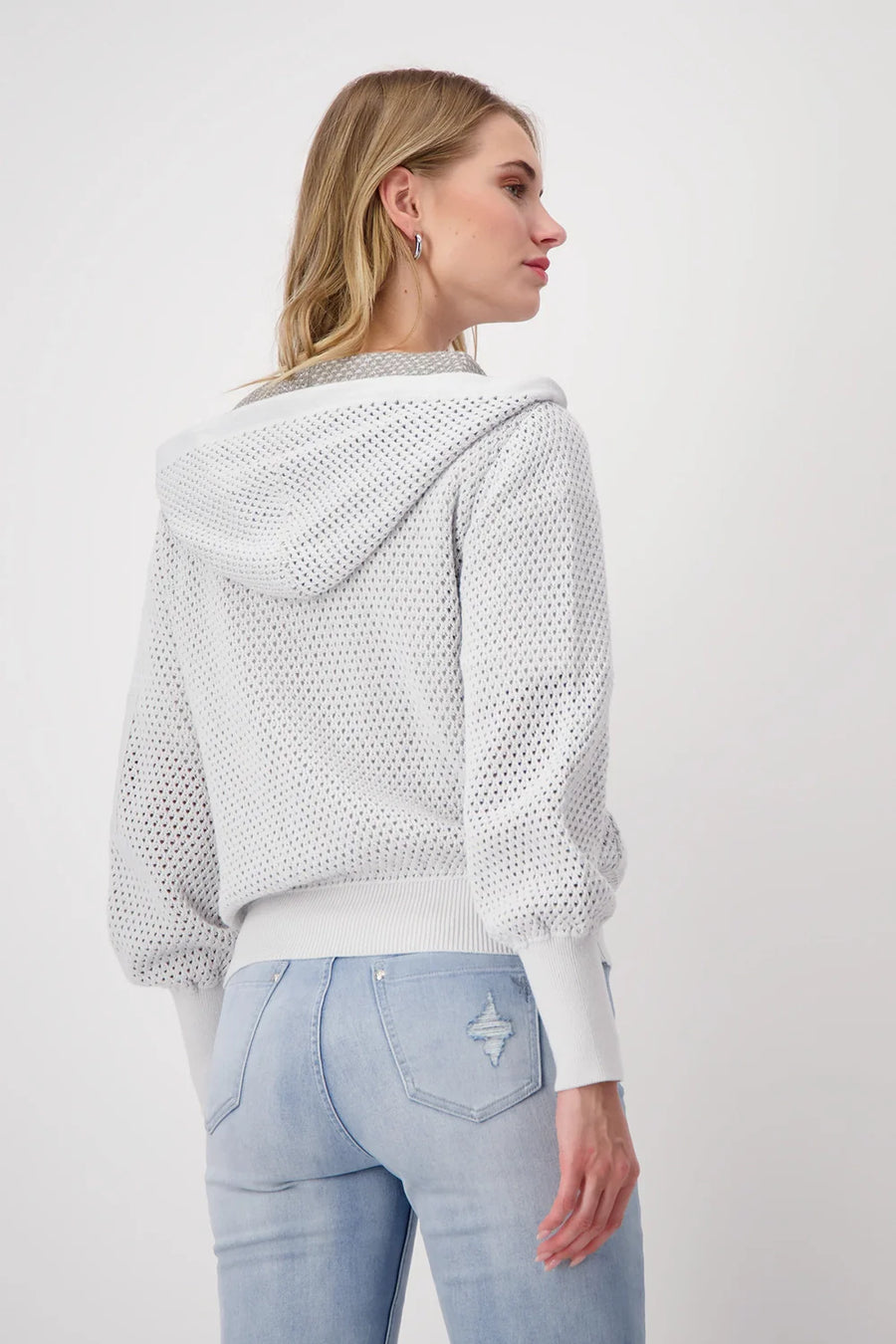 Monari Ajour Hooded Cardigan