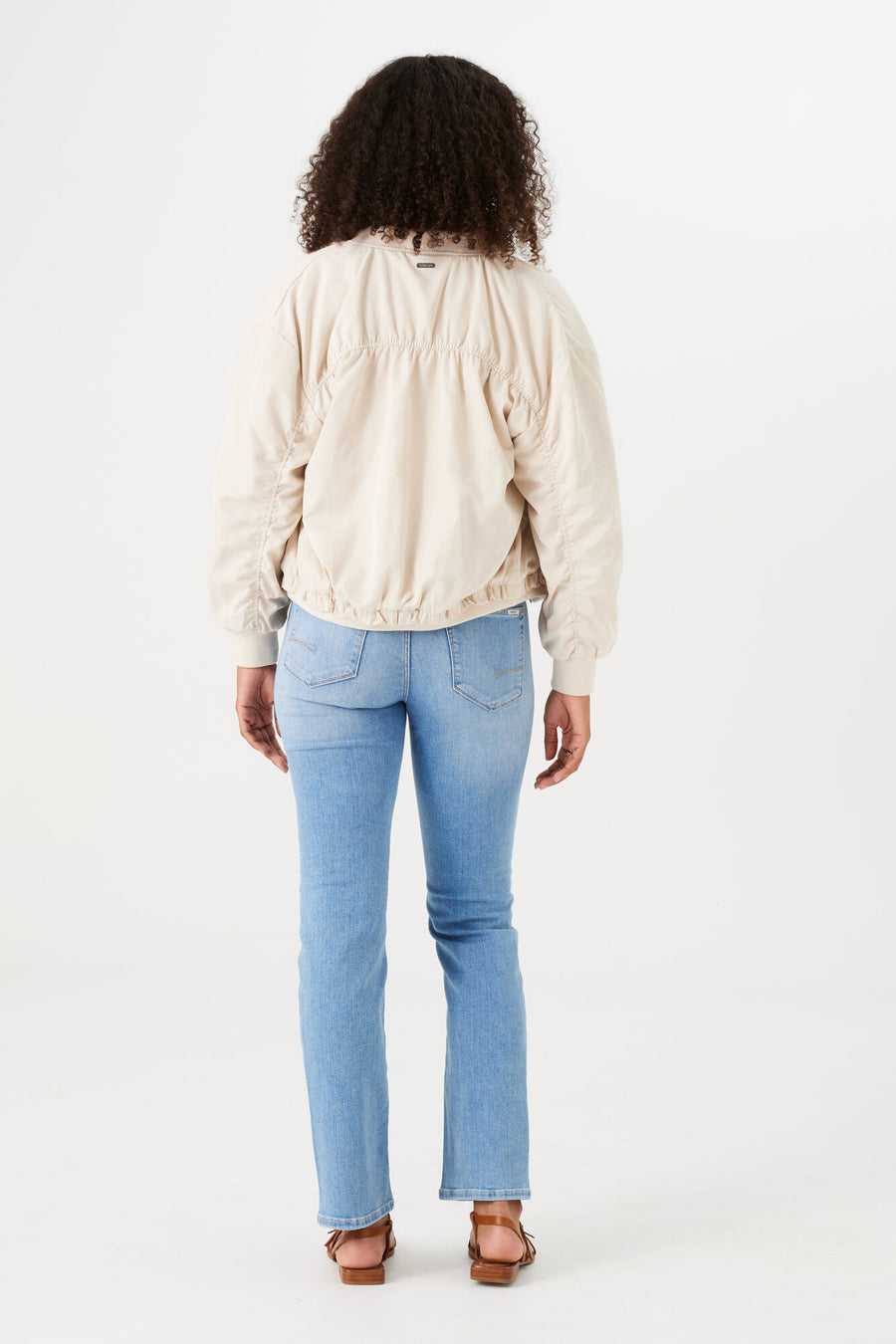 Garcia Cream Coloured Bomber Jacket