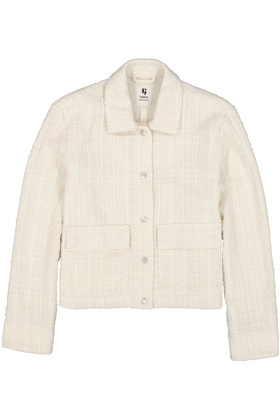 Garcia Cream Tweed Jacket