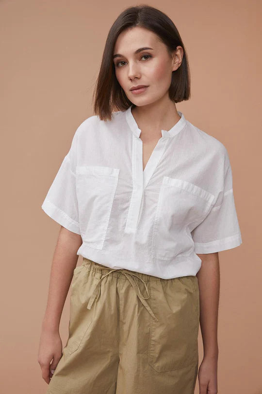 Harris Wilson Linda White Blouse