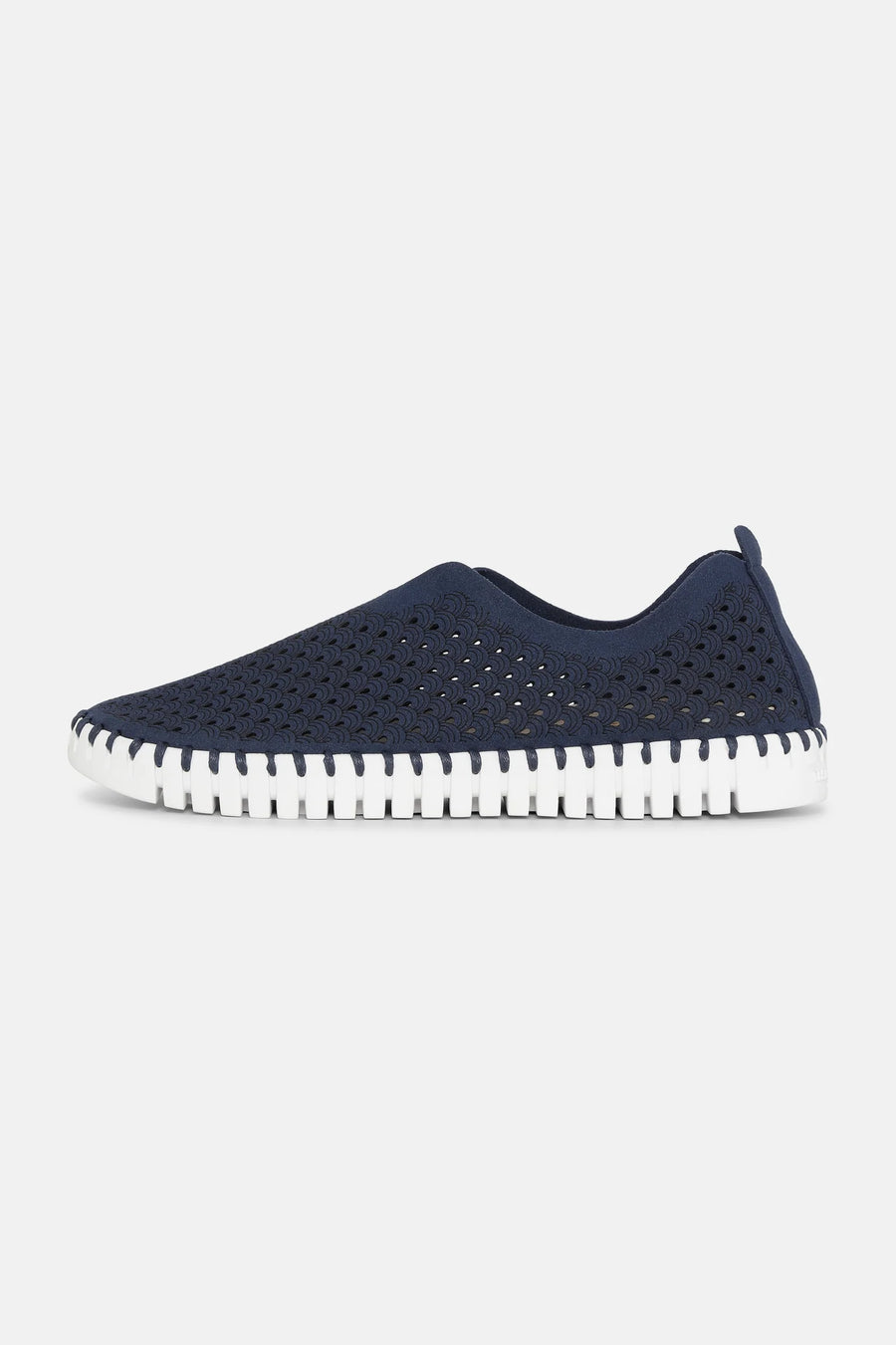 Isle Jacobsen Tulip Flats - Dark Indigo with white sole