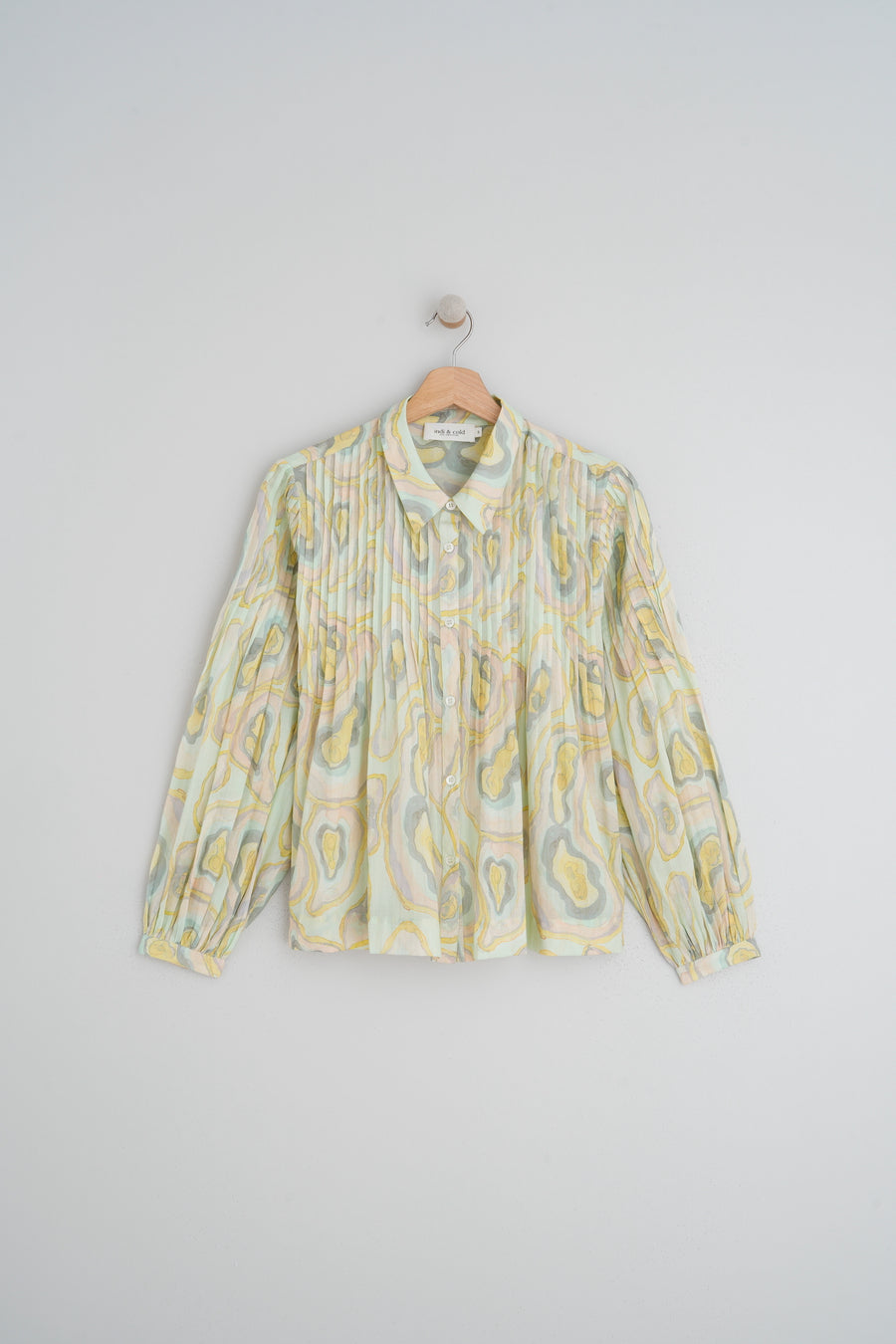 Indie & Cold Pleated Geode Shirt