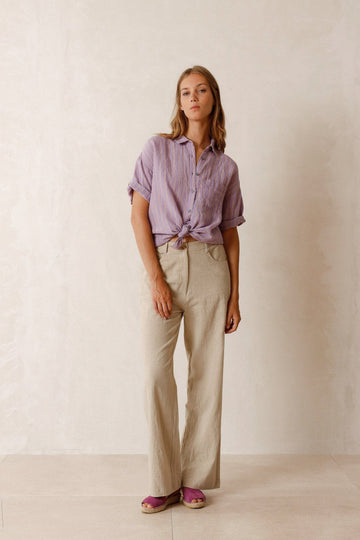 Indi & Cold Straight Leg Rustic Pant