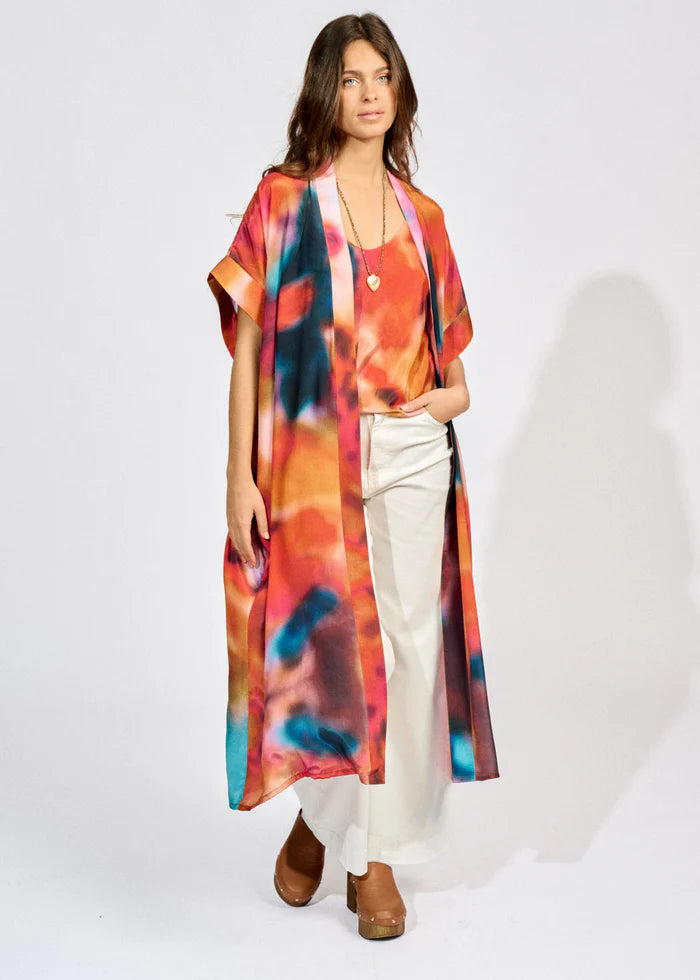 Lauren Vidal Long Kan Kimono - Colours