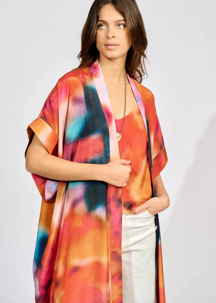 Lauren Vidal Long Kan Kimono - Colours