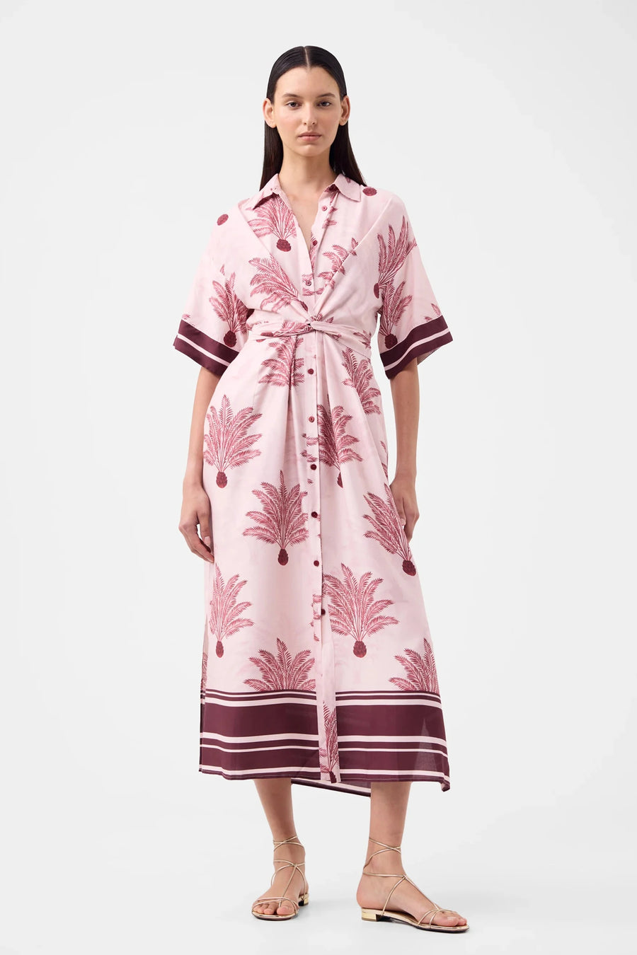 Morrison Alessandra Linen Shirt Dress