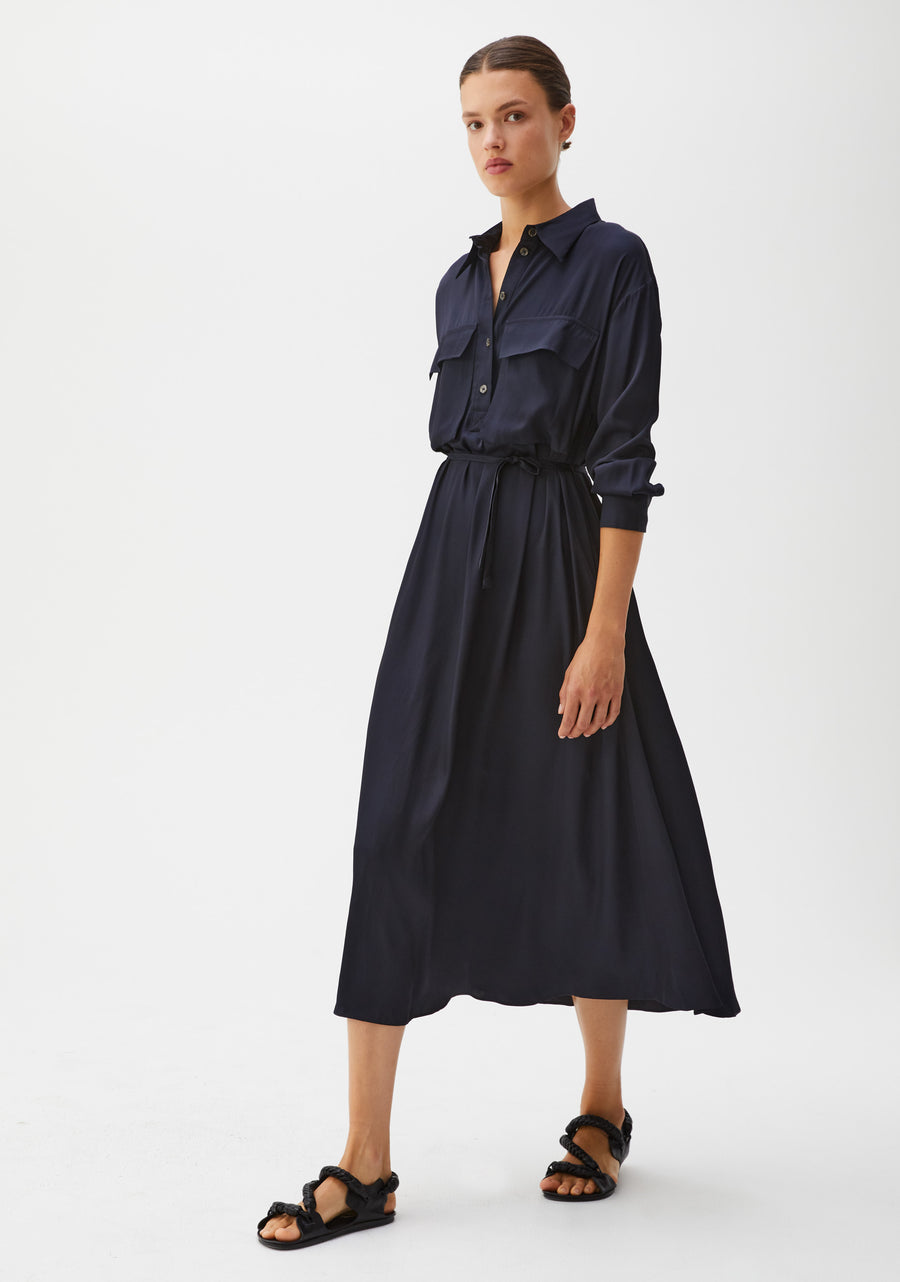 Morrison Ursula Shirt Dress Navy