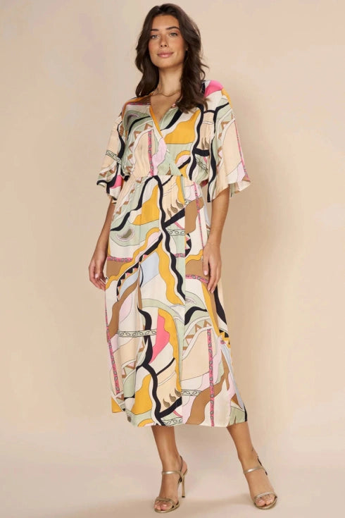 Mos Mosh Kella Pictus Wrap Dress