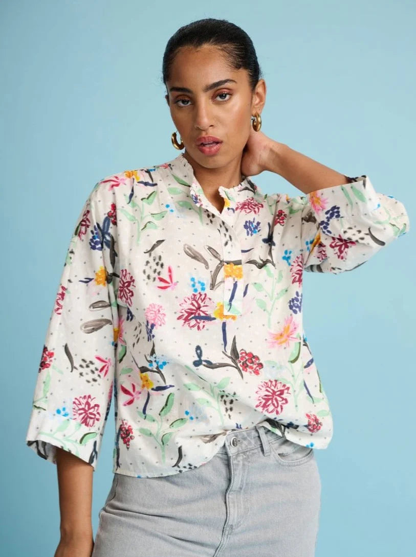 POM Amsterdam Lou Garden Blouse Bloom – Foss & Kruger