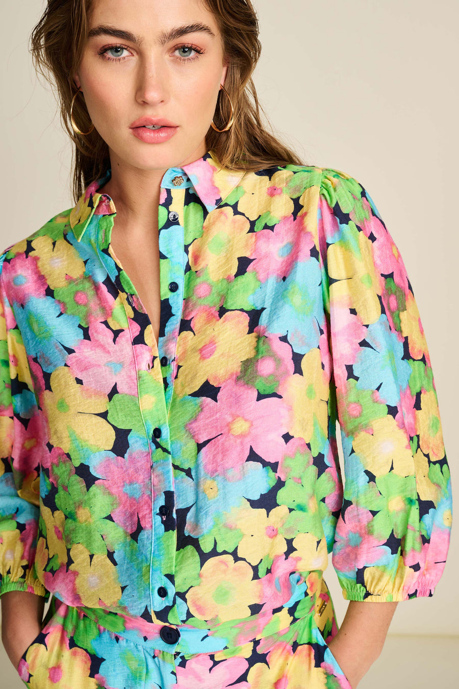 POM Amsterdam Cherry Blossom Blouse