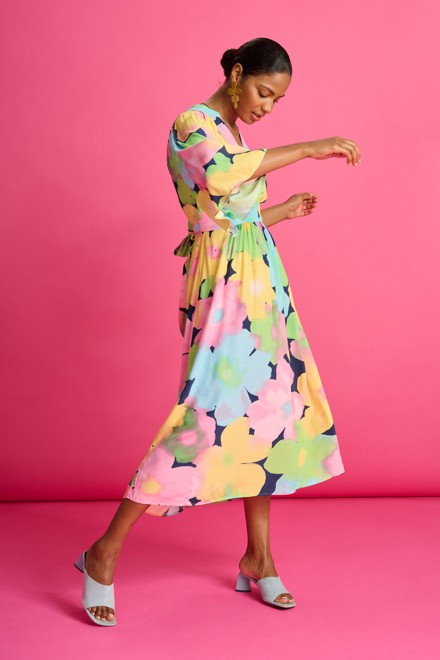 POM Amsterdam Cherry Blossom Dress