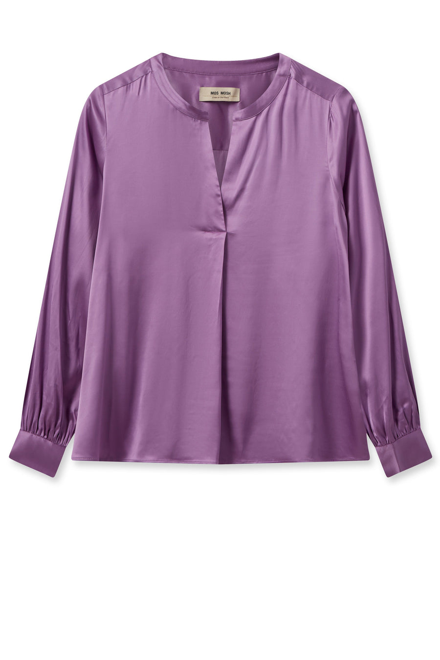 Mos Mosh Enfa Satin Blouse - Iris