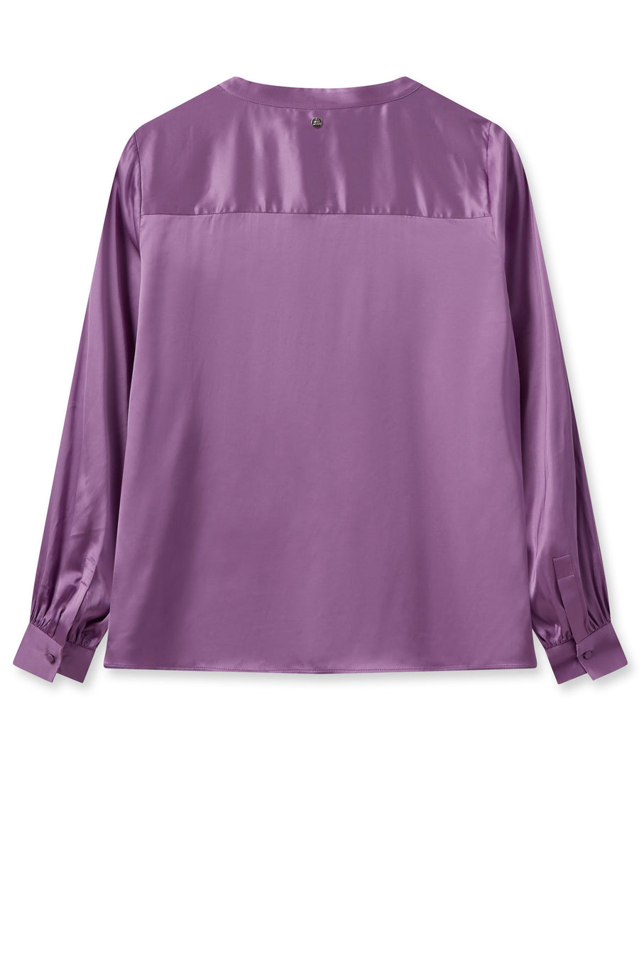 Mos Mosh Enfa Satin Blouse - Iris