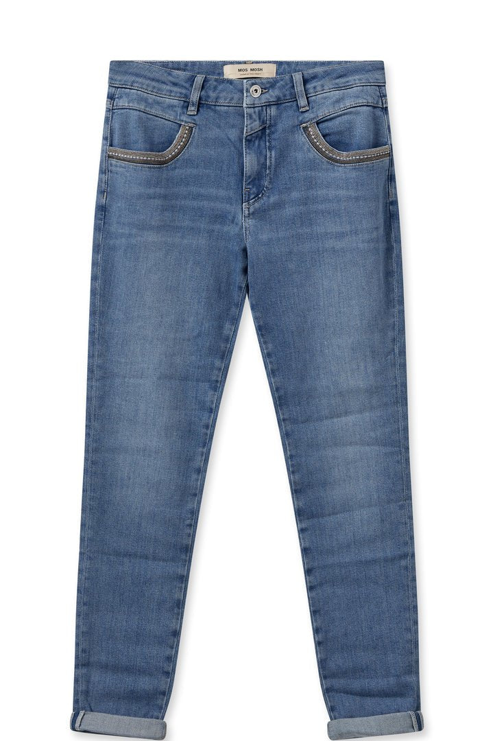 Mos Mosh Naomi Nion Spring Jeans Regular - Blue