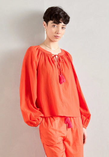 Scotch & Soda Balloon Sleeve Top