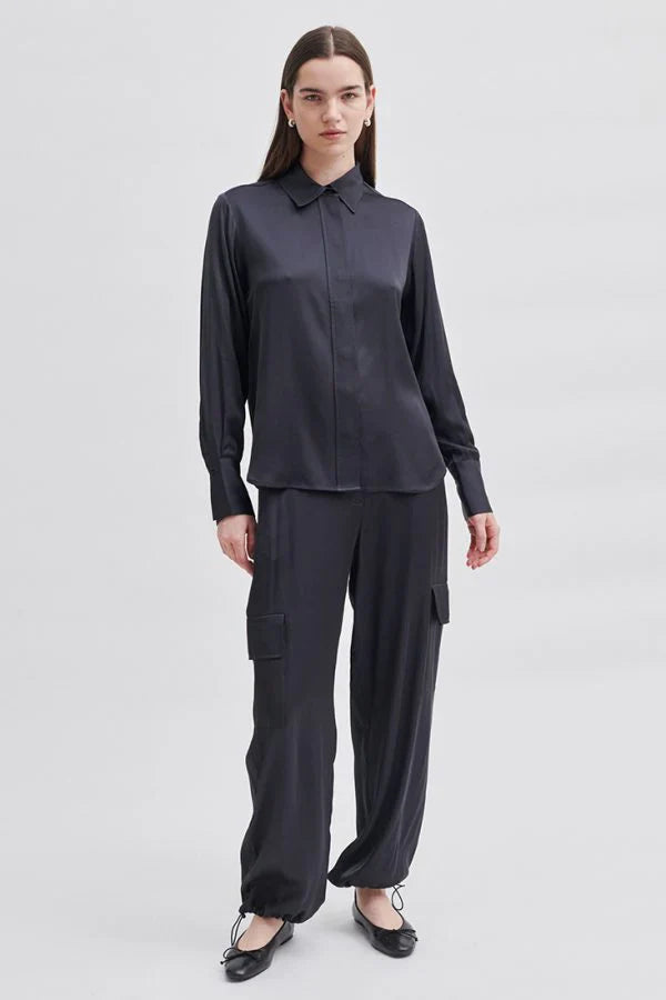 Second Female Galla Cargo Trousers Volcanic Ash